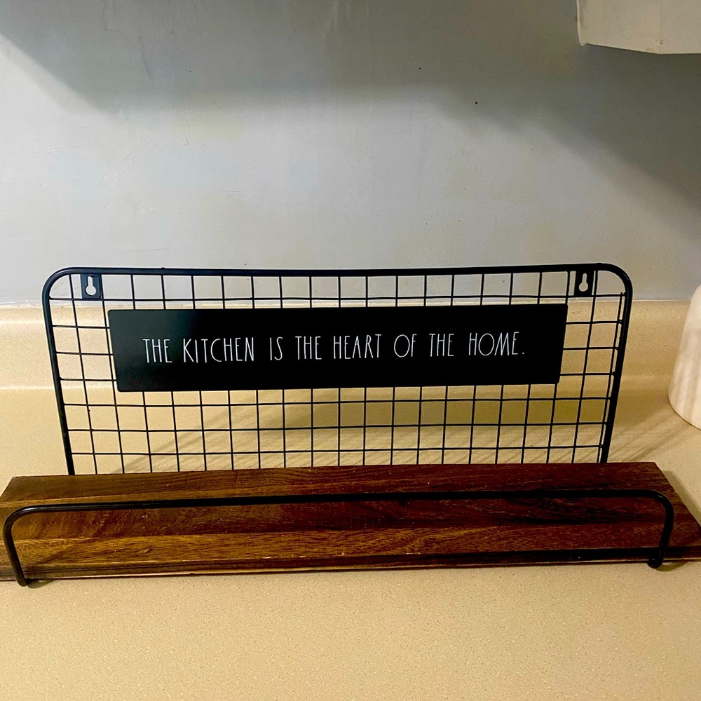 Rae Dunn shelf